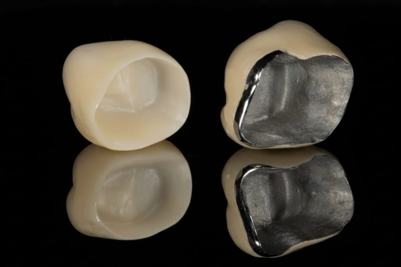 Ceramic and zirconia crowns